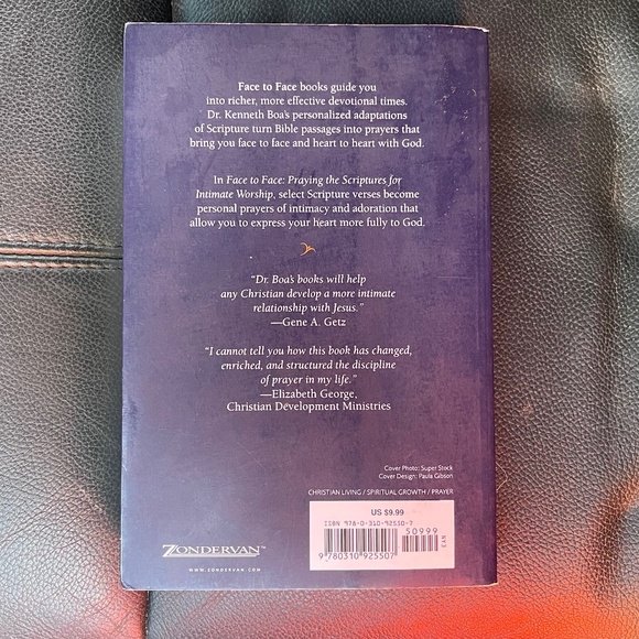 Prayer Spiritual Face to Face Volume One Book - Picture 2 of 2